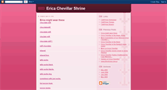 Desktop Screenshot of ericachevillar.blogspot.com