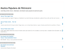 Tablet Screenshot of muzica-versuri-populara.blogspot.com