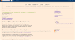 Desktop Screenshot of connectedcleveland.blogspot.com