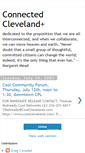 Mobile Screenshot of connectedcleveland.blogspot.com