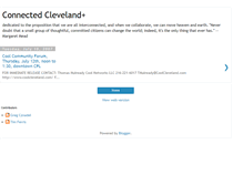 Tablet Screenshot of connectedcleveland.blogspot.com