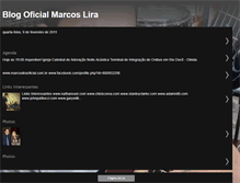 Tablet Screenshot of marcosliraoficial.blogspot.com