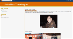 Desktop Screenshot of lintramaxtravelogue.blogspot.com