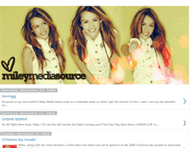 Tablet Screenshot of mileymediasource.blogspot.com