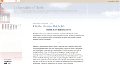 Desktop Screenshot of herbs-information.blogspot.com