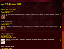 Tablet Screenshot of matrizdemachico.blogspot.com