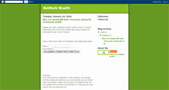 Desktop Screenshot of netmarkwealthreview.blogspot.com