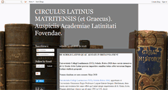 Desktop Screenshot of circuluslatinusmatritensis.blogspot.com