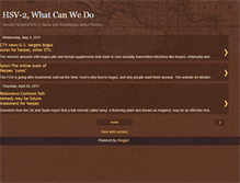Tablet Screenshot of hsv-2whatcanwedo.blogspot.com