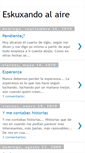 Mobile Screenshot of eskuxandoalaire.blogspot.com