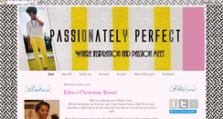 Desktop Screenshot of passionatelyperfect.blogspot.com