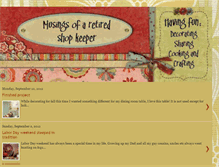 Tablet Screenshot of musingsofaretiredshopkeeper.blogspot.com