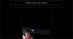 Desktop Screenshot of hotnewsonglyricsvideo.blogspot.com