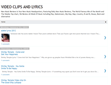 Tablet Screenshot of hotnewsonglyricsvideo.blogspot.com