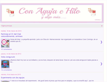 Tablet Screenshot of conagujaehiloyalgomas.blogspot.com