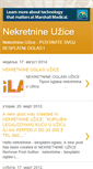 Mobile Screenshot of nekretnineuzice.blogspot.com