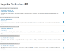 Tablet Screenshot of negocioselectronicosjlr.blogspot.com