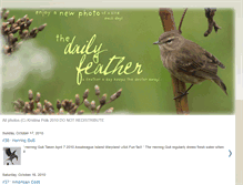 Tablet Screenshot of daily-feather.blogspot.com