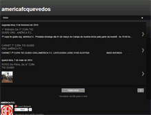 Tablet Screenshot of americafcquevedos.blogspot.com