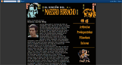 Desktop Screenshot of elrincondelmaestroborracho.blogspot.com