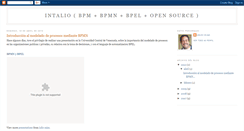 Desktop Screenshot of intaliobpm.blogspot.com
