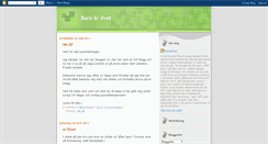 Desktop Screenshot of barnarlivet.blogspot.com