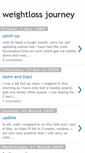 Mobile Screenshot of jackie-weightlossjourney.blogspot.com