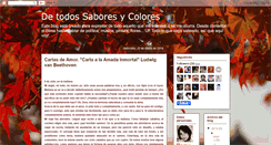Desktop Screenshot of detodossaboresycolores.blogspot.com