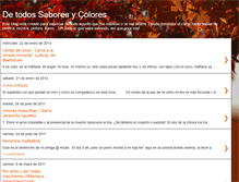 Tablet Screenshot of detodossaboresycolores.blogspot.com