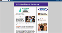 Desktop Screenshot of k107jonandmary.blogspot.com