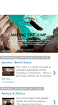 Mobile Screenshot of making-the-jump.blogspot.com