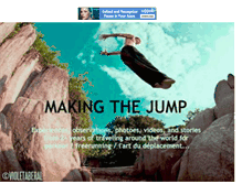 Tablet Screenshot of making-the-jump.blogspot.com