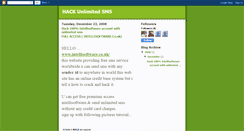 Desktop Screenshot of hack-unlimited-sms.blogspot.com