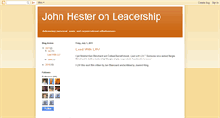 Desktop Screenshot of hester-consulting.blogspot.com