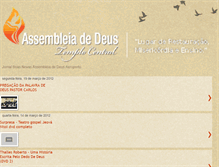 Tablet Screenshot of boasnovasada.blogspot.com