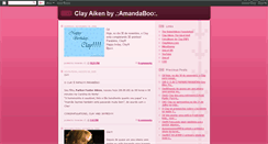 Desktop Screenshot of amanda-boo.blogspot.com