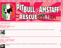 Tablet Screenshot of pitbullamstaffrescueitalia.blogspot.com