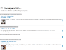 Tablet Screenshot of enpocaspalabrascine.blogspot.com