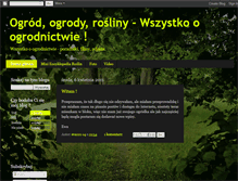 Tablet Screenshot of moje-ogrody.blogspot.com