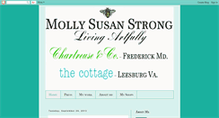 Desktop Screenshot of mollysusanstrong.blogspot.com