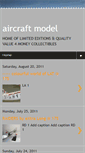 Mobile Screenshot of myaircraftmodel.blogspot.com