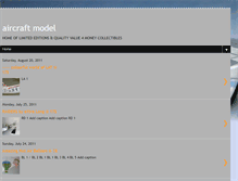 Tablet Screenshot of myaircraftmodel.blogspot.com