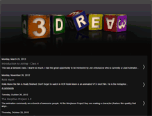 Tablet Screenshot of 3drea.blogspot.com