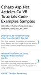 Mobile Screenshot of csharpdotnetfreak.blogspot.com