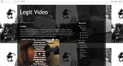 Desktop Screenshot of legitvideo.blogspot.com