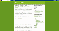 Desktop Screenshot of classic4h.blogspot.com