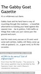 Mobile Screenshot of goatgazette.blogspot.com