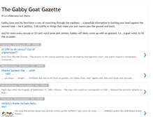 Tablet Screenshot of goatgazette.blogspot.com