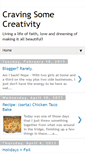 Mobile Screenshot of cravingsomecreativity.blogspot.com