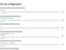 Tablet Screenshot of eusouomagnusson.blogspot.com